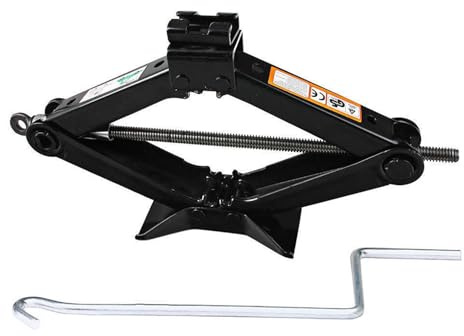 Scissor Jack with Speed Handle, Car Jack Kit 2 Ton/4409LBS, 105 to 385mm Lifting Range Car Lift Jack, Tire Change Kit for Cars/SUV