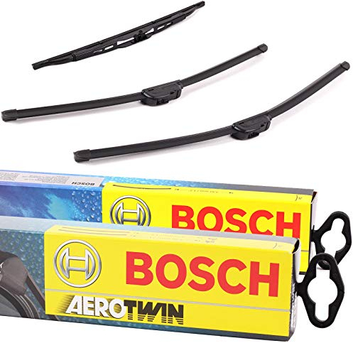 Set Bosch Wischer Wischerblatt Wischerblätter Scheibenwischer Scheibenwischerblätter Aerotwin A933S + Heckwischer Heckwischerblatt Heckscheibenwischer H382