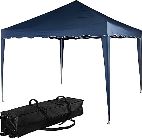 INSTENT Pavillon 3 x 3 m Basic wasserdicht UV Schutz 50+, blau