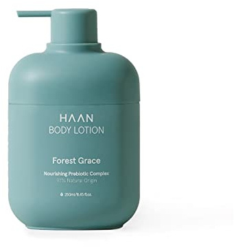 HAAN - Body Lotion 250ml - Natural Ingredients - No Silicones or Parabens - Recyclable - Refillable - Vegan, Not Tested on Animals - Forest Grace Fragrance