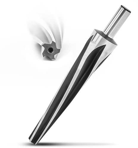 Wikmily Escariador cónico de rótula, escariador cónico de junta esférica de 7 grados, herramienta de alta velocidad 6542, escariador de juntas de bola cónicas de acero, 1-1/2 por pie, herramientas de