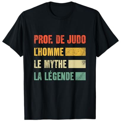 Cadeau Prof de Judo Homme Judoiste Judoka Humour Judo T-Shirt