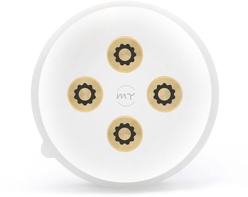 My Trafile – matrislinje Pro N°77R makaroner randig av polyoximetylen med professionella insatser, kompatibel med Philips Pasta Maker Avance/7000-serien