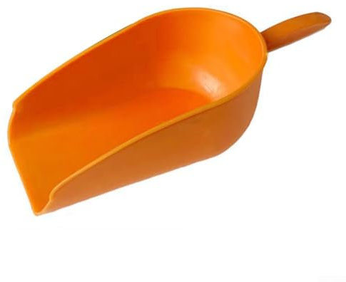 Pala multiusos de gran capacidad adecuada para todas tus necesidades de alimentación (naranja)