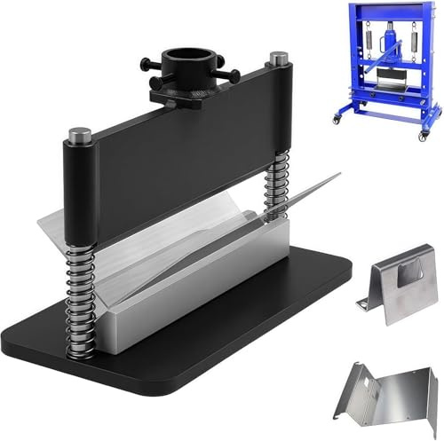 WUDLEP Accesorio de freno de prensa de 12 pulgadas, prensas hidráulicas de taller con diseño de doble resorte, herramienta de doblado de metal para estándar de 12 a 20 toneladas