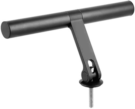 Extensor de manillar de ciclismo, doble soporte, extensión de aleación de aluminio de ángulo ajustable de liberación rápida, soporte de manillar multiusos para luces, soporte para