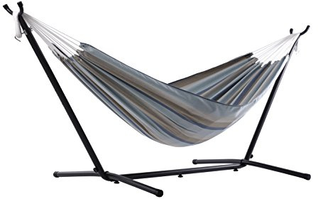 Vivere C8SUNG Hamaca con Estructura Gateway Mist, Multicolor, 249 x 109 x 104 cm