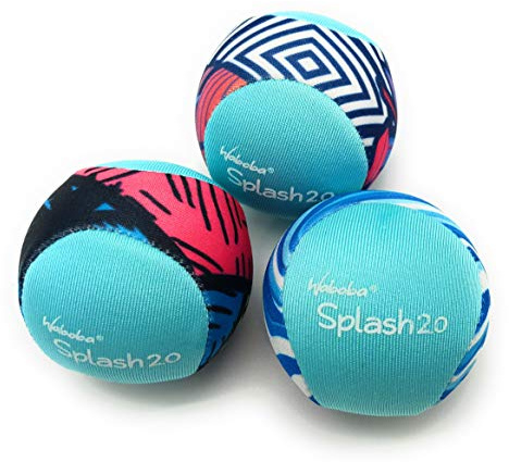 Waboba Splash Ball 2.0 - Water Bouncing Balls (Triple Pack) (Colors May Vary)