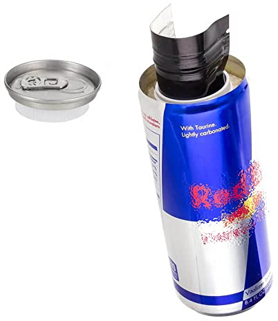 Bebida energética grande de ocultación Original (conocida marca) - Refresco con compartimento de escondite secreto - Bebida energética autentica SAFE STASH - Bote de camuflaje de refresco grande