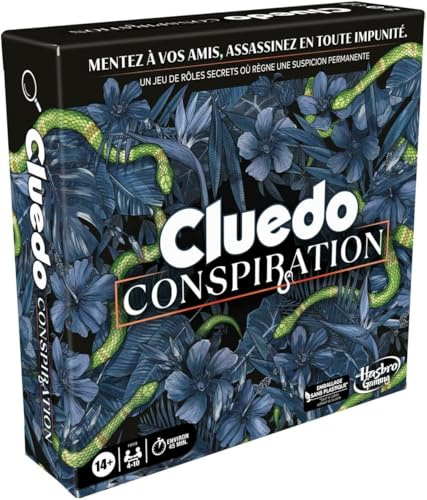 Hasbro Gaming Juego de Mesa Cluedo Conspiration (FR)