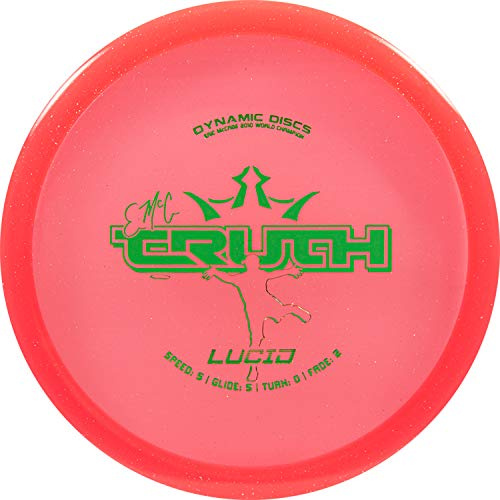 Dynamic Discs Lucid EMAC Truth Disc Golf Midrange | Straight–Stable Control Mid Range | Premium Plastic | Accurate Lines for Fairway & Approach Shots | Reliable Consistent Flight (Pink)