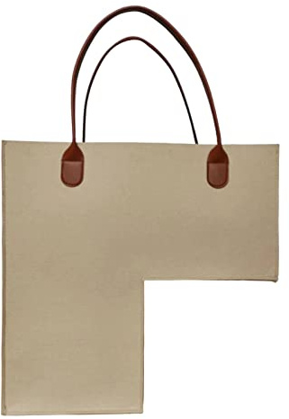 predolo Panier Organisateur D'escalier en Feutre pour Escaliers en Bois, Moquette, Beige