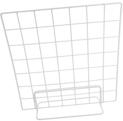 Alipis 2pcs Wire Wall Grid Display Stand for Desktop with Sturdy Iron Grid Structure, Easy Assembly Photo Display Stand for Craft Fairs and Office Use