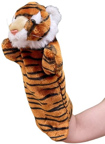 Pupazzo di peluche | Bambola interattiva per le dita,Giocattolo di Puppet a mano di peluche - per bambini in classe famiglia gioco narrativa cane cucciolo gatto