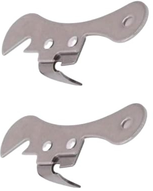 2Pcs Silver One Size Stainless Steel Can Opener Manual Can Opener Multifunctional Kitchen Accessories, Manual Can Openers
