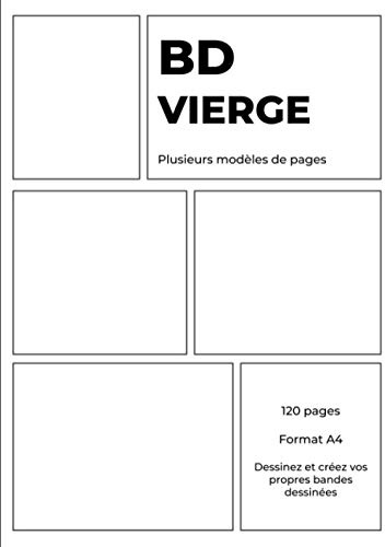Bande dessinée vierge - Créez votre BD