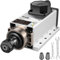 VEVOR Moteur de Broche Refroidi par Air Carré 2,2 kW Moteur Broche CNC 220 V Spindle Moteur Pince ER20 Moteur de Fraisage Refroidi par Air Moteur de Broche de Haute Vitesse Roulements en Céramique