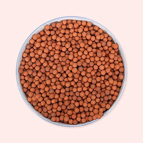Decorative Pebbles 500g Organic Light Ceramsite Organic Expanded Clay Pebbles Grow Media Orchids Hydroponics Aquaculture Garden Flowers Planting (Color : 6)
