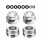 4 PCS Faucet Adapters with Gasket, Tap Aerator Connector Kit—M16 to M22 & M22 to M22 for Connecting Water Purifier, Suitable for Kitchen/Bathroom/Garden Sink Faucets