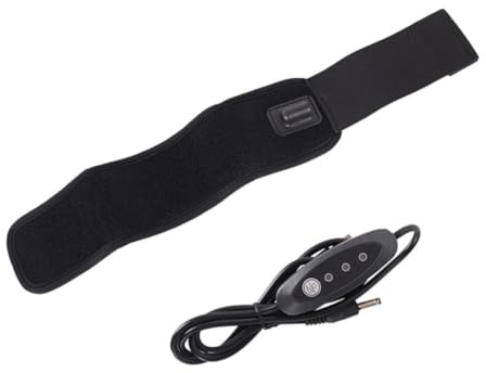 VANZACK Riscaldatore 3 Livelli di Temperatura Regolabile Nero in Neoprene per Obiettivo USB Antiappannamento per Dispositivi Ottici e Telescopi per Uso Esterno