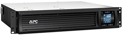 APC by Schneider Electric Smart-UPS SMC SmartConnect - SMC1000I-2UC - Uninterruptible Power Supply 1000VA (Rackmount 2U, Cloud enabled, 4 Outlets IEC-C13), Black