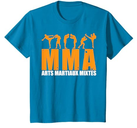MMA Kickboxing Boxe Arts Martiaux Mixtes Sport Homme Cadeau T-Shirt