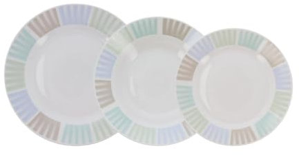 QUID Canada - Service de table en porcelaine 18 pièces pour 6 personnes
