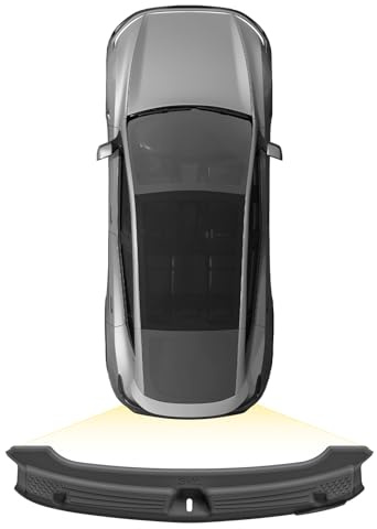 3W Protector de Umbral Maletero para Tesla Model Y Juniper 2025 2026, Protección para Umbral en TPE, Protección para Acceso, Cobertura Anti-Polvo,Protección de Bordes,Accesorio de Coche a Medida