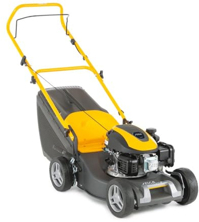 STIGA Collector 43 a Tagliaerba a Scoppio, 123 cc, 41 cm – Sacco 60 L, Regolazione Centralizzata 6 Posizioni – Prati fino a 1.000 m²