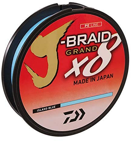 Daiwa J-Braid Grand 8X 300YDS Filler Spool Island Blue