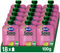 Hero Solo - Bolsita Ecológica de Fruta con Pera y Frambuesa, Sin Conservantes, Colorantes, Aditivos, Aceite de Palma, Gluten ni Azúcar Añadido, 100gx18uds