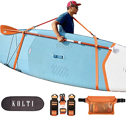 NC Paddle Board Tragegurt - Orange - Schaum - Surfen