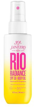 Sol de Janeiro - Aceite corporal Rio Radiance SPF 50 unisex - Aceite de 3 onzas