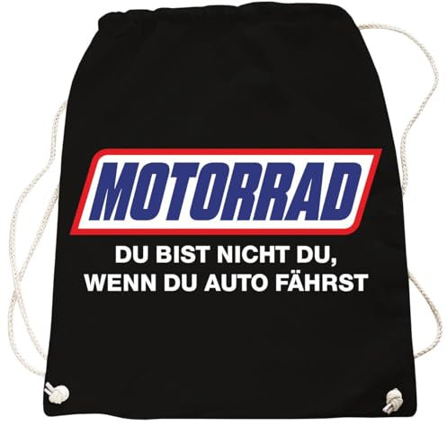 Rucksack Motorrad du bist Nicht du wenn du Auto fährst