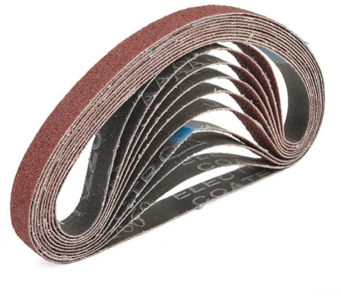 MeevrgR Paquete de 60 bandas de lijado para Black & Decker Power Files – Juego de 13 x 457 mm de grano múltiple (40/60/80/120/180/240) para BD280, BD290, KA292