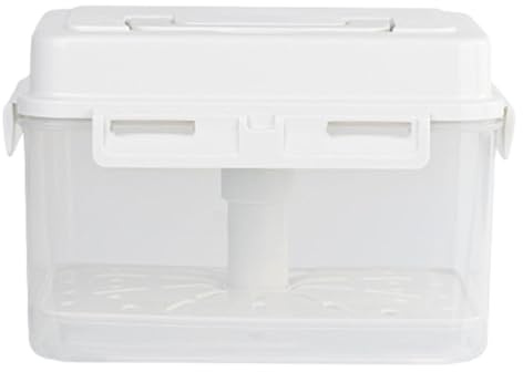 Envase para pepinillos con colador – de almacenamiento hermética de 23 cm