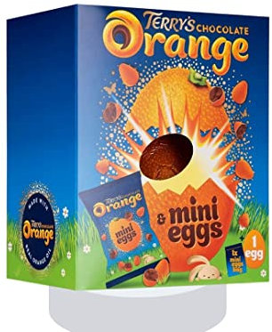 Terry's Chocolate Orange Easter Egg with Mini Eggs, 210g