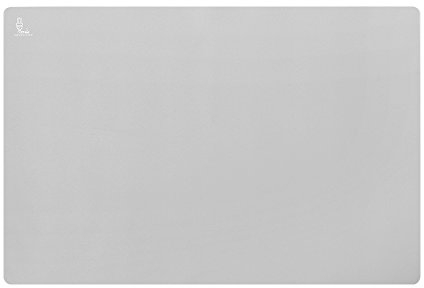 SUPER KITCHEN 2mm Dick Backunterlage Silikon Groß, Induktionsherd Schutzmatte, Bastelunterlage Malunterlage Silikonmatte, Antihafte Fondant Teigmatte, Tischmatte, Resin Matte (60x40cm, Grau)