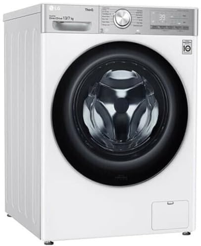 Lavadora Secadora LG F4DR9513A2W Clase D 13+7 Kg 1400 rpm Blanco