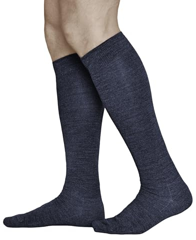 VITSOCKS Merinoull 80% Knästrumpor Herr, Varma Långa Ullstrumpor, Höst och Vinter
