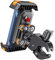 2025 Upgraded Motorrad Handyhalterung, Universal Handyhalterung Fahrrad Lenker [Doppelt Vibrationsgedämpft +Metallkugelgelenk] -360°drehbar für iPhone 16 Pro/Samsung S24 Ultra(4,7-7,2''Smartphone)