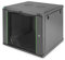 DIGITUS Netzwerkschrank - 19 Zoll Rack - 9HE - Wandmontage - 450mm Tiefe - Traglast 60kg - Dynamic Basic Serie - Schwarz