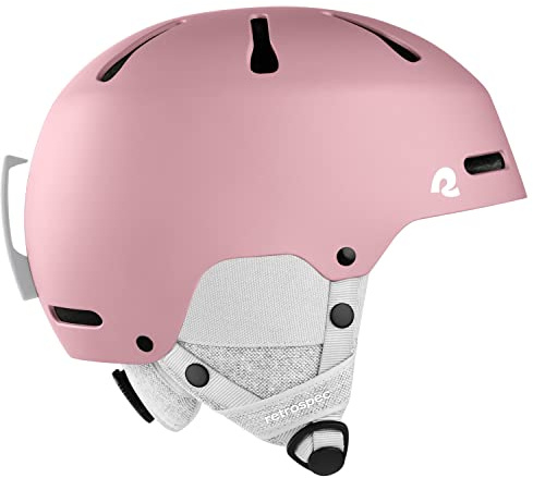 Retrospec Comstock Ski Helmet - Snowboard Helmet for Adults & Youth - Adjustable Fit Snow Helmet with Protective Shell and Breathable Vents for Men, Women, Boys & Girls