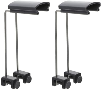 Angoily 2St Aquarium Lampe Halterung Aquarium Beleuchtung Halter für Fischbecken Reptilien Terrarien Wärmelampenhalter Pflanzenständer Lampengestell für Aquarien Einstellbar [Energieklasse A+