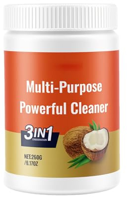 Detergente Multiuso per Acciaio Inossidabile,Lucidante e Protettivo,Potente Sgrassatore per Cucina,Rimuove Residui di Cibo Bruciato da Pentole, Forni e Piastre