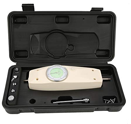 500N Analog Dynamometer Force Gauge Push Pull Force Meter Mechanical Pointer Tester for Force Measurement