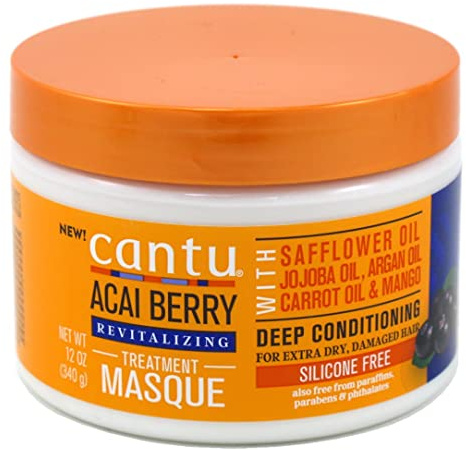 Cantu Acai Berry Treatment Masque Revitalizing 12 Ounce