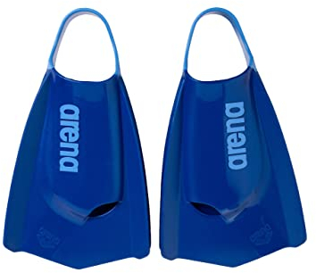 arena Powerfin Pro II Schwimmbad-Trainingsflossen, Schwimmflossen für Erwachsene, Flossen aus 100% Silikon, Komfortable Kurzflossen für das Schwimmbad