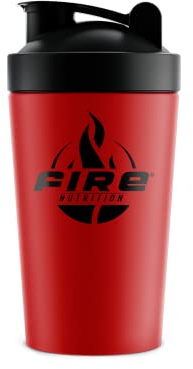 Fire Nutrition - Shaker 750 ml Extintor Model - Mezclador - Coctelera Para Batidos de Proteinas