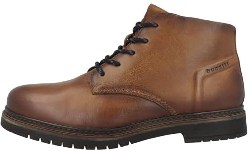 bugatti Herren-331-AON31-3200-6300-Stiefel Kaltfutter,Cognac